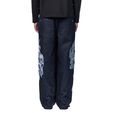 "hellboy" indigo raw Denim 01