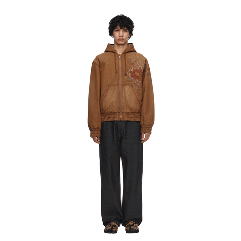 "thangka" workwear Jacket camel
