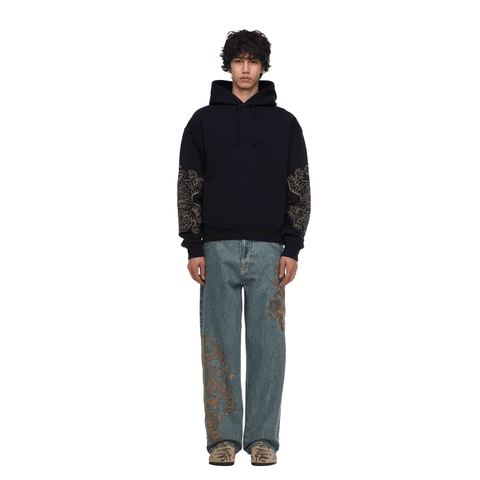 "thangka" Hoodie navy