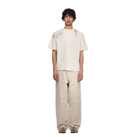 "thangka" chalk Denim