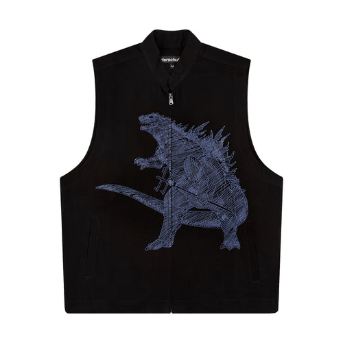 "kaiju" Vest black