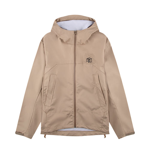 "rainy day" shell Jacket beige