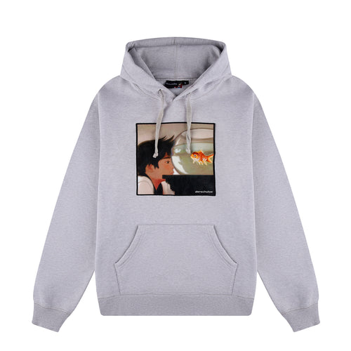 "fishbowl" Hoodie grey melange