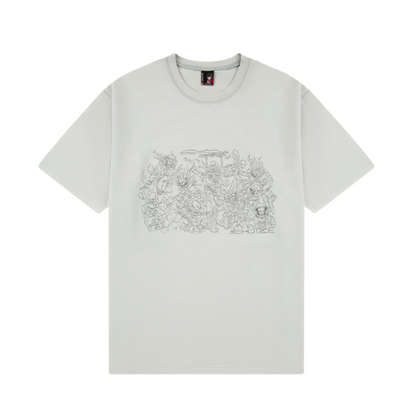ASTRO Tシャツ astro skeletons