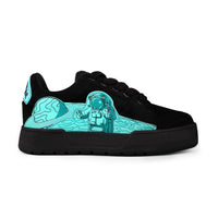 "astro" chunky sneaker turquoise