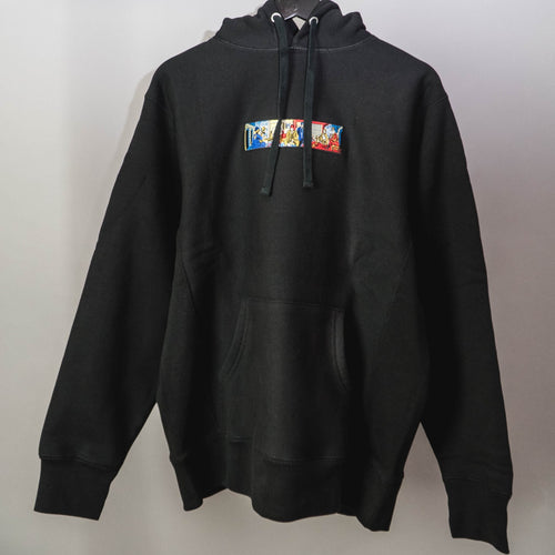 “CAFÉ” Hoodie Pitch Black