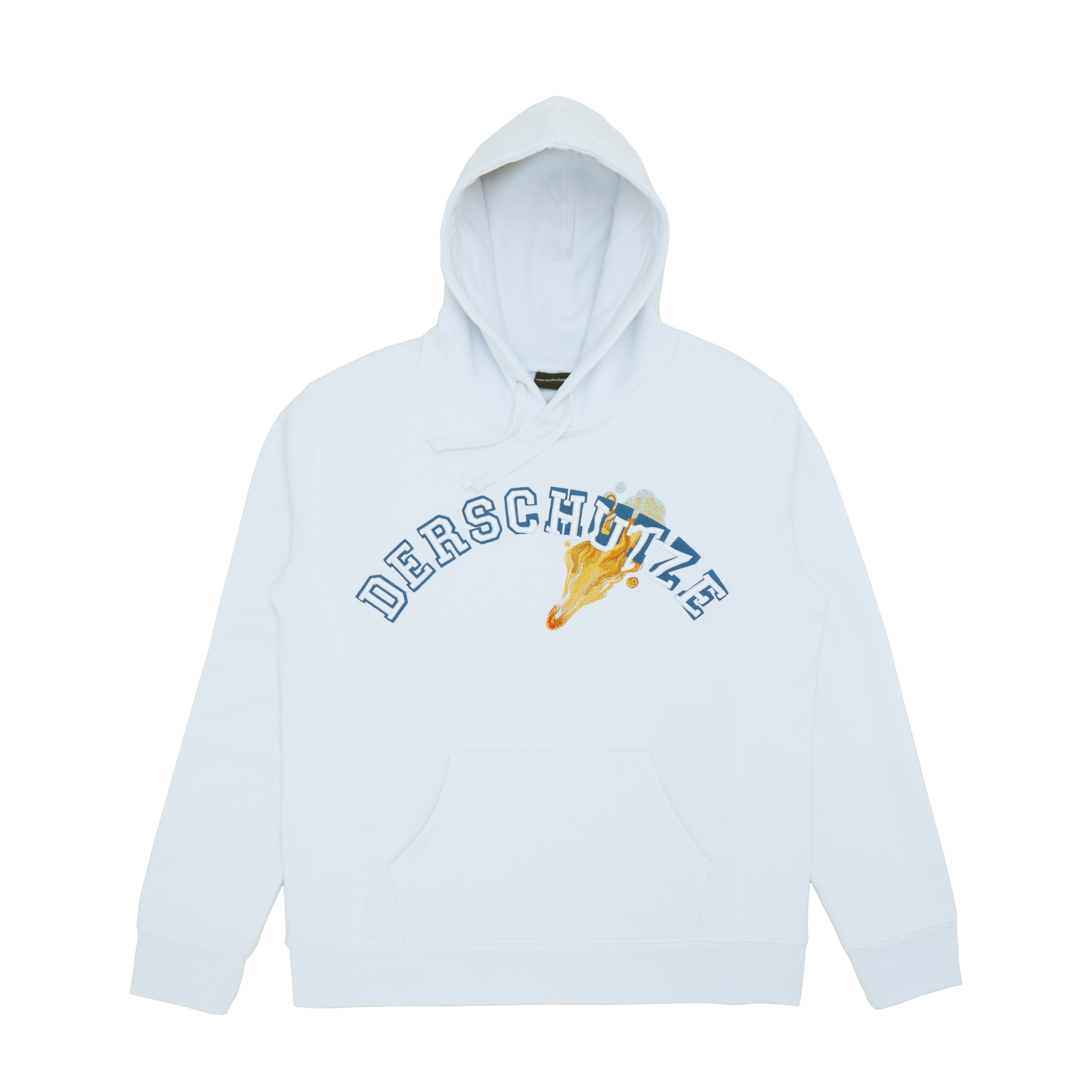 "asteroids" Hoodie white