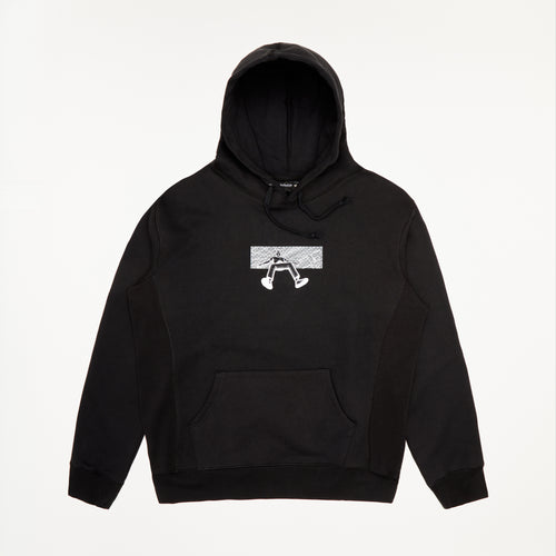 "falling man" Hoodie black