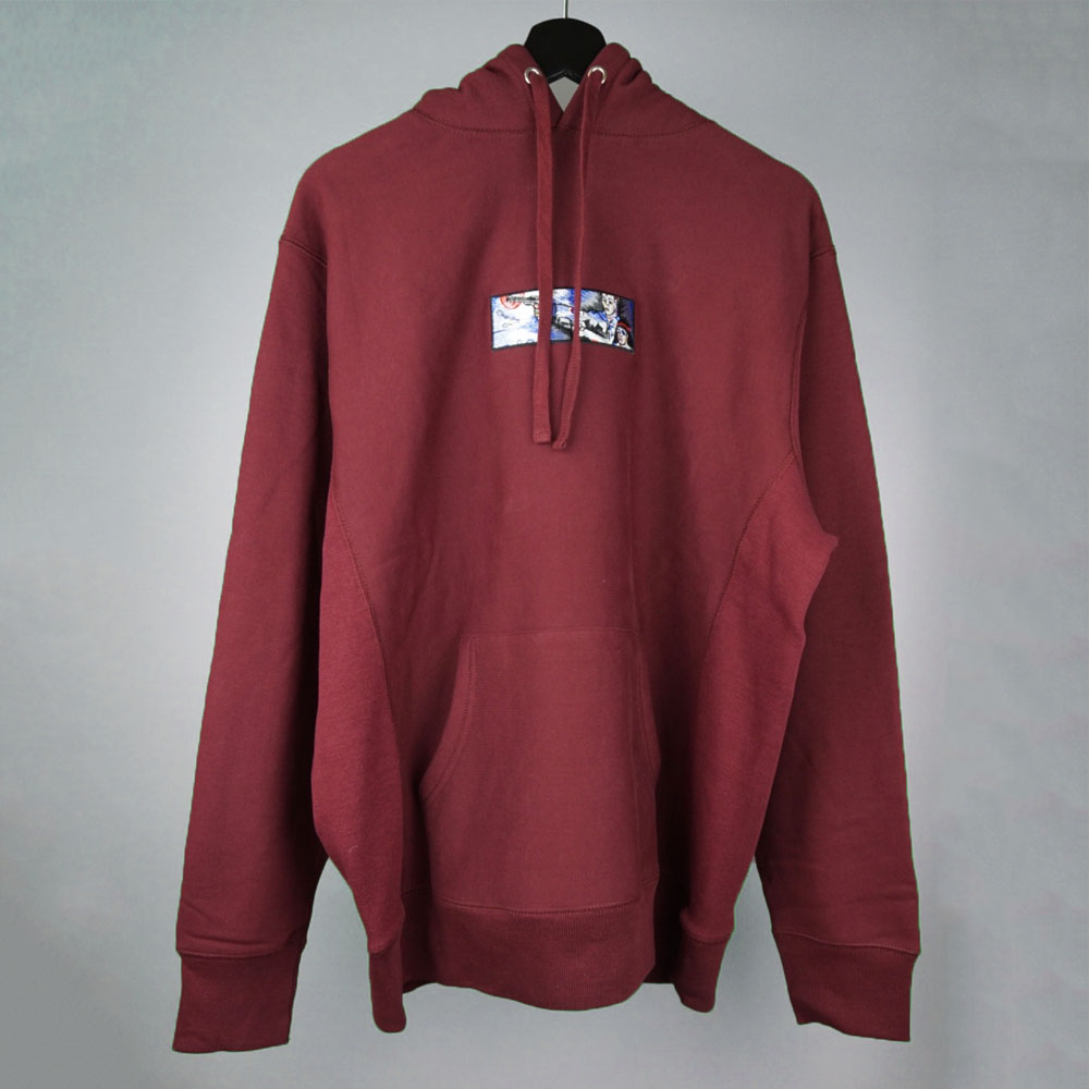 “Utopia” Hoodie Burgundy – derschutze