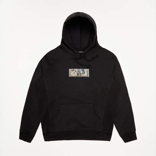 "1$" Hoodie black