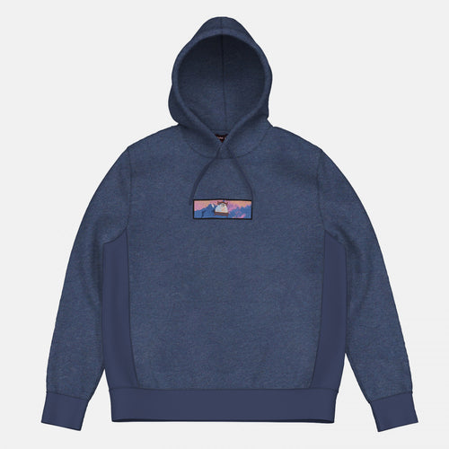 “Dream” Hoodie blue mélange