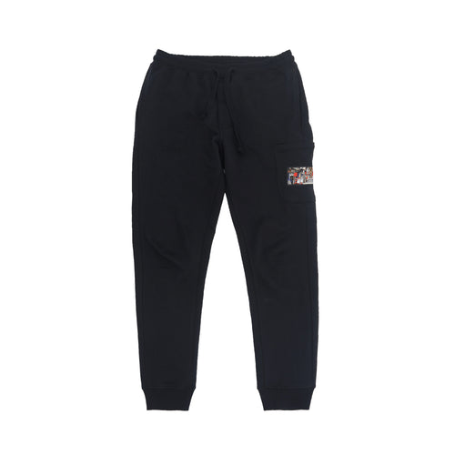 “nights in Japan” black jogger