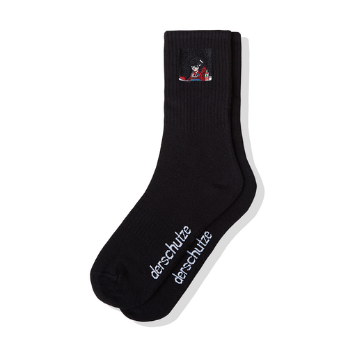 basic Socks black